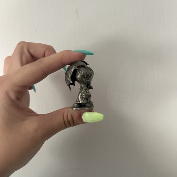 Hallmark Little Gallery Pewter Mini Figurine Betsey Clark Umbrella Kids 1977 USA - Picture 5 of 7